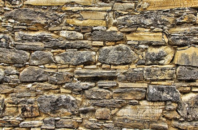 Stone wall texture