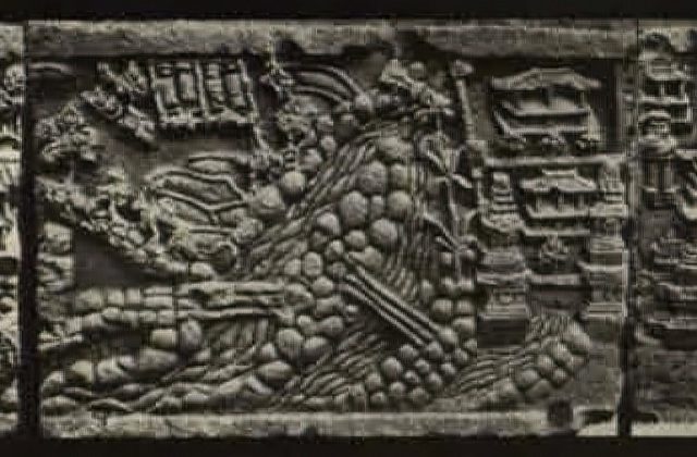 Plate V No 22 Relief of Majapahit in Trowulan