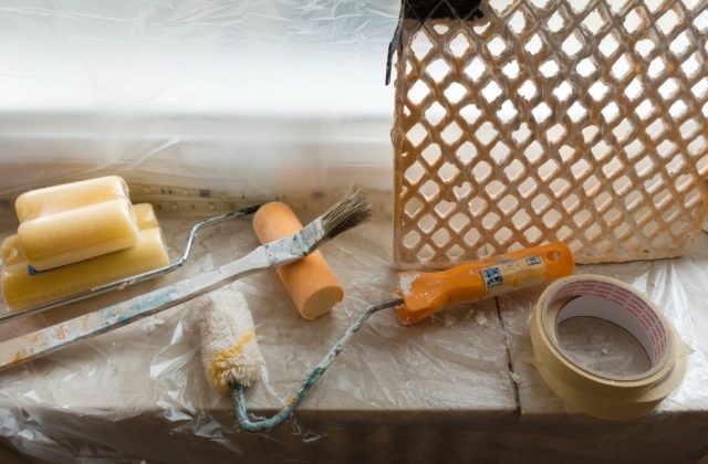Painting tools house renovation